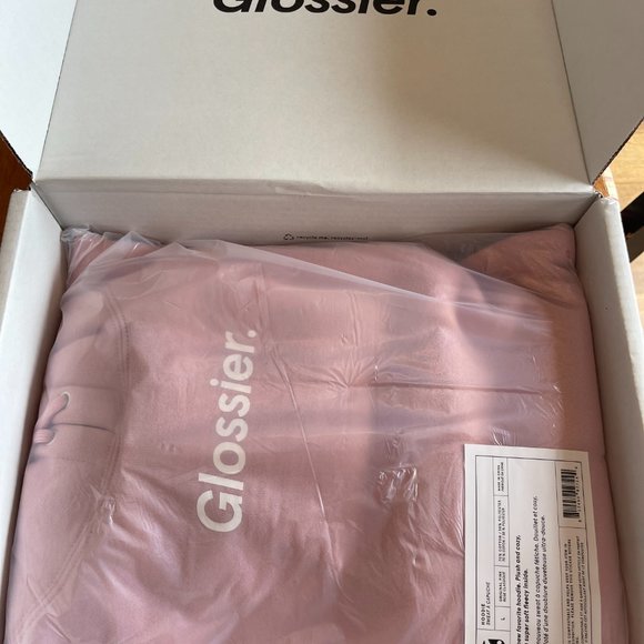 Glossier Pink Hoodie - Picture 3 of 4